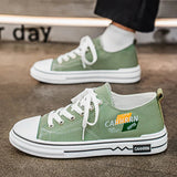 AIDASE  -  Men's Comfortable Breathable Canvas Sneakers Spring Summer New Style Casual Classic Sporty Flat Shoes Lightweight Anti-slip aidase-shop