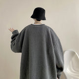Aidase Autumn New Solid Hoodie Men Harajuku Fashion Casual Oversized Hoodies Korean Man Harajuku Crewneck Hoodie 5XL aidase-shop