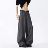 AIDASE  -  American Style Mem's Pants High Street Curved Knife Trousers Summer Fashion Casual Loose Handsome Menswear Tide aidase-shop
