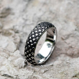 Aidase NEW Men's 316L stainless steel rings Vintage Nordic Viking Dragon Rings Amulet animal FASHION Jewelry Gifts