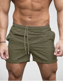 AIDASE  -  Summer New Casual Fashion Versatile Solid Color Personality Simple Beach Shorts aidase-shop