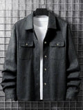 AIDASE  -  Loose Fit Casual Corduroy Workwear Jacket New Hot Sale Of The Season Turn-down Collar Outerwear Comfortable Regular Length from aidase-shop