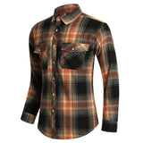 AIDASE  -  Loose Wrinkle-Free Men'S Streetwear Shirt Mens Fashion Casual Striped Linen Lapel Long Sleeve Shirt Top Blouse рубашка aidase-shop