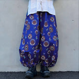 AIDASE  -  Men Pants Printing Joggers Elastic Waist Loose Casual Male Lantern Pants Streetwear Baggy Fashion Trousers Men S-5XL aidase-shop