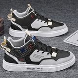 AIDASE  -  Luxury Low-Top Men's Sneakers Hot Sale Of The Season Style Casual High-Top Sports Shoes Heightening Trendy White Shoes for Men aidase-shop
