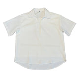 AIDASE  -  Simple Men's Shirts Fake Two-piece Solid Color Lapel Short Sleeved Business Casual Pullover Loose Male Tops Summer aidase-shop