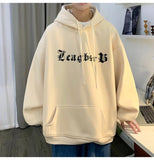 Oversized Men's Hoodies Foaming Printing Autumn Winter Jumpers Fashion Brand Hip Hop Male Hooded Sweatshirts aidase-shop