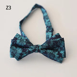 AIDASE  -  12*6CM Luxury Paisley Bow Ties For Men Adult Gray Brown Floral Soft Bowties Wedding Party Groom Formal Butterfly Shirt Accessory aidase-shop