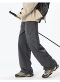 AIDASE  -  Men's Outdoor Hiking Pants Waterproof Quick Dry Wide Leg Cargo Trousers Elastic Waist Drawstring Casual Streetwear Bottoms aidase-shop