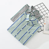 Aidase 100% Cotton Classic Men's Shirts Holiday Cool Long Sleeve Striped Blouses for Youth Man 2024 Spring Fashion Loose Casual Tops aidase-shop