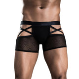 AIDASE  -  Summer Sexy Hollow Out Men Underwear Mens Fun Wild Nightclub Performance Underwear Summer Men Low Waist Elastic Underwear aidase-shop