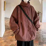 AIDASE  -  American Functional Style Jacket Casual Men's Three-Piece Set Stylish Handsome Spring Autumn Wear Comfortable Loose Fit aidase-shop