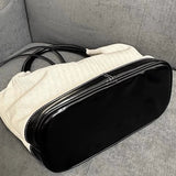 AIDASE  -  Korean Casual Tote Bags For Women Luxury Designer Handbags Purses New In Canvas PU Large Capacity Top Handle Cloth Shoulder aidase-shop