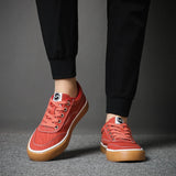 AIDASE  -  New Men's Canvas Shoes Summer Breathable Lightweight Retro Trendy Versatile Sneakers Casual Low Cut Male Canvas Footwear SS26122 aidase-shop