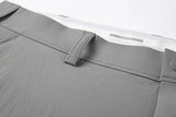 AIDASE  -  Summer New Fashion Men Solid Color Simple Basic Casual Trendy Daily Straight Silk Trousers American European Male Pants Clothes aidase-shop
