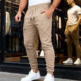 AIDASE  -  Men's Slim Fit Joggers Elastic Waist Drawstring Casual Athletic Pants with Pockets aidase-shop
