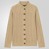 AIDASE  -  Autumn Winter Cardigan Men Knit Sweater Coat Solid Stand Collar Knitted Sweater Jackets Warm Casual Male Knitwear Outwear Jacket aidase-shop