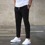 AIDASE  -  Business Casual Men's Pants Micro Beam Sports Versatile Long Trousers Comfortable Fit Summer Fashion aidase-shop