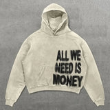 AIDASE  -  American New High Street Casual Loose Y2K Clothes Sunflower Pattern Printing Hoodies Harajuku Vintage Kawaii Zipper Sweatshirts aidase-shop