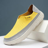 AIDASE  -  New Men's Casual Shoes Fashion Comfortable Men's Shoes High Quality Leather Men Driving Shoes Handmade Flat Shoes Size 46 aidase-shop