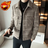 Aidase Male Coats Slim Fit High Quality Men's Wool & Blends Jackets Vintage Joker Harajuku Casual Luxury Designer Cheap Clothes Offer aidase-shop