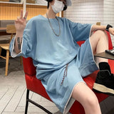AIDASE  -  Plus Size Waffle Men's Summer Casual Sports Suit Trendy Fashionable Short Sleeve Short Pants Two Piece Set Big Size Handsome aidase-shop
