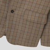 AIDASE  -  Men Blazer Plaid Lapel Long Sleeve Button Casual Suits Men Streetwear 2025 Autumn Fashion Leisure Male Coats S-5XL aidase-shop
