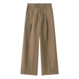 AIDASE  -  Loose Straight Leg Lightweight Summer Casual Pants High Waist Illusion Trousers Premium Quality Comfortable Fit Men's Fashion aidase-shop