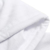 AIDASE  -  Men's Solid Color Short Sleeved Hoodie T-shirt Loose Hip-hop Curved Hem Side Zipper Casual T-shirt Men's Fashion aidase-shop