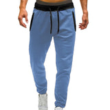 AIDASE  -  Breathable Polyester Korean Fashion Pants Male Casual Fitness Running Pants Casual Pants Color Block Pantalones Para Hombre aidase-shop