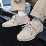 AIDASE  -  Men's casual shoes simple and fashionable board shoes artistic and versatile low top shoes outdoor casual sports walking shoes aidase-shop