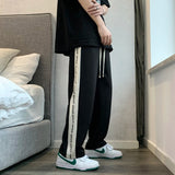AIDASE  -  American High Street Pants Men's Spring Autumn Unisex Loose Versatile Sports Seatpants Straight Training Basketball Trousers aidase-shop