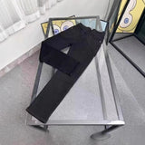 AIDASE  -  Stylish Eagle Embroidery Slim Fit Jeans for Men Trendy Casual Fashionable Lightweight Luxury Popular Straight Leg Pants aidase-shop