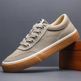 AIDASE  -  New Men's Canvas Shoes Summer Breathable Lightweight Retro Trendy Versatile Sneakers Casual Low Cut Male Canvas Footwear SS26122 aidase-shop
