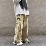 Aidase Japanese Men's Y2K Vintage Casual Cargo Baggy Wide Leg Pants Sweatpants Hip Hop Track Pants Men Harajuku Korean Style