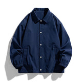 AIDASE  -  Spring Autumn Turn Down Collar Lightweight Casual Jackets Men Loose Long Sleeve Breathable Business Outwear Male Daily Jacket aidase-shop