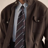 Aidase 2024 Top Quality Sweater Warm Coat Sweater Cardigan Men Herren Pullover Autumn Knit Pocket Sweaters Men Single Breasted Cardigan aidase-shop