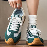 AIDASE  -  New Men Retro Color Matching German Training Shoes, Breathable Soft Bottom Lightweight Casual Sports Footwear aidase-shop