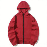 AIDASE  -  New Men's Solid Color Glasses Hoodie Outdoor American Street Round Neck Spring and Autumn Sports Hoodie aidase-shop