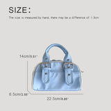 AIDASE  -  Korean Casual Pillow Bags For Women Luxury Designer Handbags Purses In Polyester Belt Buckle Top Handle Cloth Shoulder aidase-shop