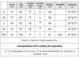 AIDASE  -  New Summer Fashion Women's Denim Shorts European Style Stretch Ripped Style Wish Explosive Popular Shorts aidase-shop