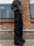 AIDASE  -  Naples Men's Pleated Casual Pants Summer Drapey High Waist Loose Feel Straight Leg Faionable Casual Trousers aidase-shop