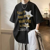 AIDASE  -  100℅ Cotton O Neck Men's T-shirt Tops Male Tees Shirts Y2k Chic Funny Party Basic Harajuku Wholesale Elastic Stylish Original aidase-shop