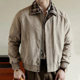 AIDASE  -  Casual Handsome Large Size Jacket Autumn Winter New Style Wear Resistant Korean Style Thin Long Sleeve Coat for Men aidase-shop