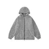 Aidase Y2K Cardigan Hooded Sweatshirts Men Hoodies Coat Male Spring Autumn Harajuku Zipper Jacket Streetwear Hip Hop