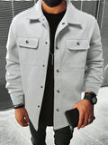 AIDASE  -  Loose Fit Casual Corduroy Workwear Jacket New Hot Sale Of The Season Turn-down Collar Outerwear Comfortable Regular Length from aidase-shop