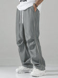 AIDASE  -  Spring Summer American Street Retro Men Loose Straight Casual Pants aidase-shop