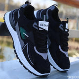 AIDASE  -  New men's spring summer casual shoes versatile mesh sports simple comfortable breathable anti slip wear-resistant running shoes aidase-shop