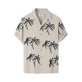 AIDASE  -  Loose Wrinkle-Free Men'S Plaid Shirt Men'S Summer Vacation Tourism Beach Fashion Trend Leisure 3d Digital Camisa Masculina aidase-shop
