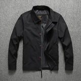 Aidase Autumn Winter Mens Oversized Jacket Casual Zip Up Zipper Jackets Plus Size Xxxl Boys Blue Black Outerwear Coat High Quality aidase-shop